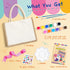 Drama Planet Painting Kit, Paint Your Own Handbag, Arts and Crafts for Girls, DIY Personalized Handbag Gifts