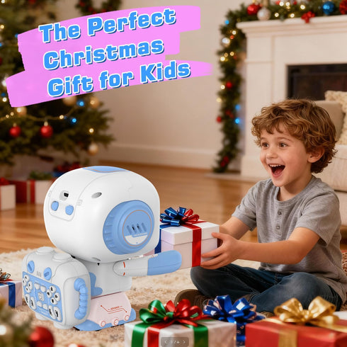 Programmable 3-8 Robot Toy for Kids,Remote Control Robots with Smart Interactive Dancing, Toy, Rechargeable Robots Toys