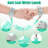 Child Safety Harness Leash for Toddlers - Anti-Lost Wrist Link (Green)