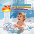 Toyjolka 1-3,Light 1-3 2-4 3-5 Bath Toys for Kids Ages Up Baby Bath Toys Crab Bubble Maker with Colourful Light Toddler