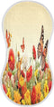 Bulletgxll Birds and Flowers Unisex Baby Burp Cloths Set of 4, Soft Absorbent