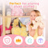 200 Fuilee Extra Large Stuffed Animal Storage for Corner Organizer,Premium Wooden Material with Elastic Cord Hold Up