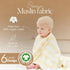 Set 100% 5-Piece Set (2 3 6 Muslin Baby Bath Towel - Organic Cotton Large Towels & Washcloths), Layer Super Soft