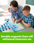 6 3+ Coogam Preschool Alphabet Learning Activities, Magnetic EVA Letters Matching & Handwriting Game, Educational ABC