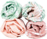 4-Pack The Peanutshell Baby Bassinet Sheets for Girl - Soft, Oval & Fitted Baby Girls Sheet, Rectangle, Fitted Covers