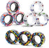 9Pcs 8-13,Teens Magnetic Rings Fidget Toys for Adults and Kids,Fidget Spinner Rings for Anxiety Relief Therapy Toys