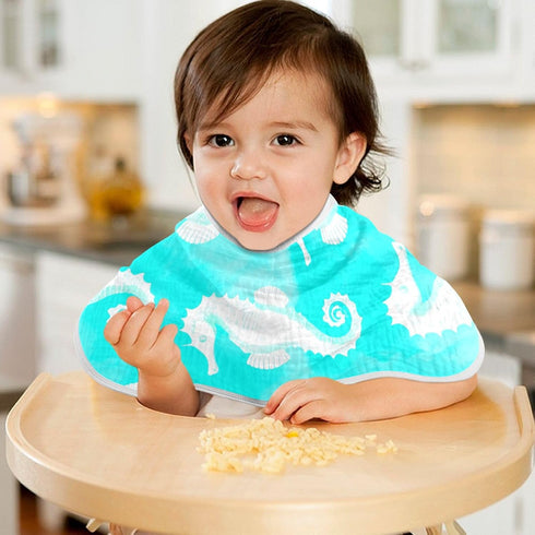Kagirah Baby Burp Cloths, Soft Absorbent Burping Cloths for Babies, Cotton Milk Spit Up Rags, Large Size for Newborns