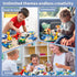 1100 Piece Building Blocks Classic Building Toys, Creative Bulk Sets Compatible with Legos, 17 Colors Mixed, 147 Shapes