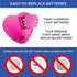 Inventiv 2 Pack, 30 Second Voice Sound Recorder Module for Plush Toy, Record Custom Messages (Pink/Blue)