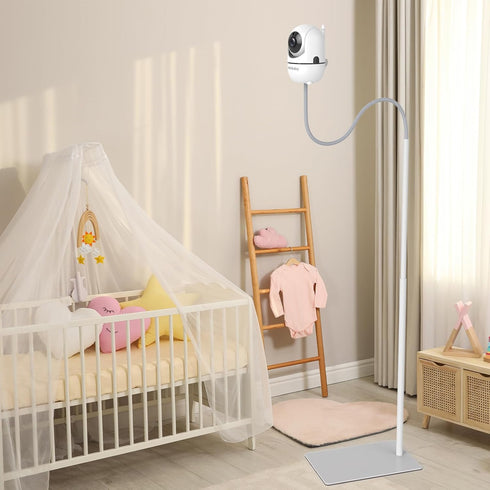 HelloBaby HB6550/ HB6560/ HB65/ HB6148/ HB6351/ HB40/ HB6339 Baby Monitor Floor Stand - Adjustable Height Camera Mount