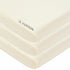 American Baby Company 3 Pack 100% Natural Cotton Fitted Mini Crib Sheets,