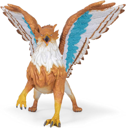 Griffin Hieracosphinx Figurine Collectible Action Figure Toys Office Table Decorations Statue - 7 Inches Long - Holiday Birthday for Men Women Boys Kids