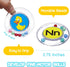 Baby Bath Toys 26pcs Alphabet Letters, Mold Free Floating Bathtub Toys Set with Mesh Bag for Kids Toddlers Ages 2-5 -