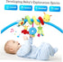 Car Seat Toys, Toys for Car Seat Crib Mobile Bed Around Rattle Bell Cartoon Insect Stroller Hanging Stuffed Wrap Spiral