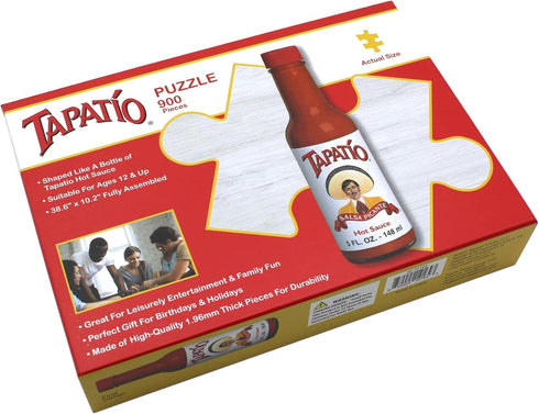 Tapatío 900 Pieces Jigsaw Puzzle for Adults, Fully Assembled 38.6"L x 10.2"W