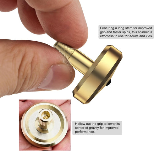 13+, 5-8), DST-820 DjuiinoStar Premium Spinning Top: Lengthened Stem, Easy to Twirl, High Performance (BR AVG CNC
