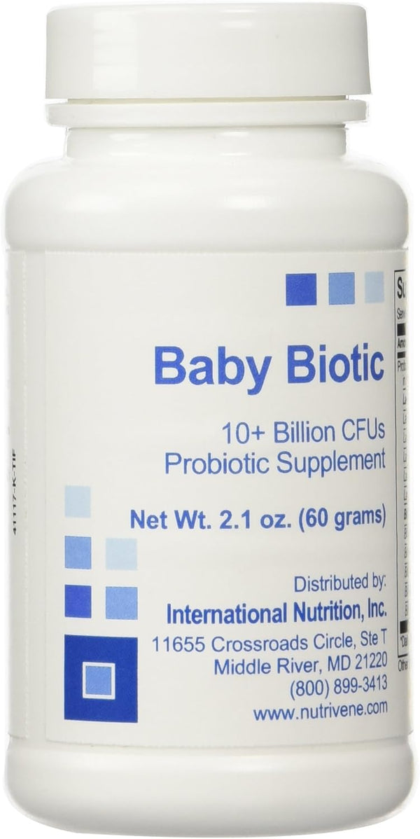 Nutrivene Baby Biotics Net Wt. 2.1 oz. (60 grams)