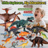 3-5 5-7, 14PCS Set 6 8 2 3 4 5 Drefirsa Dinosaur Toys for Kids Big Realistic Dinosaur Figure with Jumbo & Small