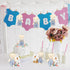 20 Sets Miniature Bear with Clothes, 4.7 Inch Stuffed Plush Bear Decorations, Baby Shower Doll Favors, Blue