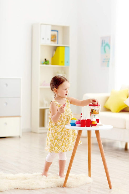 Set Hape Smoothie Blender | Multicolor Kitchen Smoothie Machine Play Complete with Cups & Straws