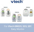 9.7ft Extra Long Cord for VTech Audio Baby Monitor DM221, DM223, DM251, Safe & Sound Audio Monitor