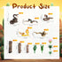 Sratte 26 Pcs Realistic Snake Figurines Toys Plastic Anaconda Animals Diorama Project Playset Model Trees Kit for Kids Toddlers Educational Learning Birthday Cake Toppers Gift