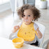 Bumkins Silicone Pocket Bibs for Babies, Baby Bib for 6-24 Months, Essential for Eating, Feeding, Baby Led Weaning