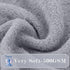 YOYOO Premium Baby Hooded Bath Towel - Viscose from Bamboo, Cute Grey Little Elephant, Newborn Essential