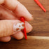 SAVITA 9 Pcs Plastic Cribbage Board Pegs, Three Colors Traditional Crib Pins with Tapered Design for Peg Board Games