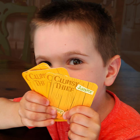 Melon Rind Clumsy Thief Junior Math Card Game, Fun for Kids Ages 5-7+, Award-Winning Family Game