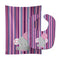Caroline's Treasures Baby Bib & Burp Cloth, Elephant on Stripes, Large