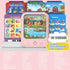Kids Educational Learning Tablet Toy - Interactive Toy for Learning Alphabets, Colors, Numbers, Foods, Jurassic Park,