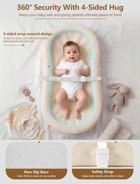 Sprouterie 30.7 15.7 Wipeable Baby Changing Pad, Changing Pad Babies for Dresser Waterproof Standard Size in *
