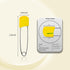 Lxnoap 10-Pack Stainless Steel Baby Safety Pins (Yellow)