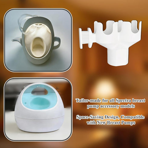 NCHEMDL S1 Dual Hose Management Organizer,Fits Spectra and New Breast Pump Accessories