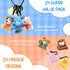 24PCS Mini Animal Plush Toys Party Favors - Small Mini Plush Stuffed Animals for Kids Birthday