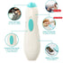 Jaybva Trimmer Baby Nail File Electric Nail - Safe Baby Nail Clippers Cutter for Newborn Children Toddlers Kids