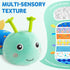 Baby Toys Musical Caterpillar - Soft Activity Toy with Teether for Tummy Time, 0-12 Months Boys & Girls (Blue)