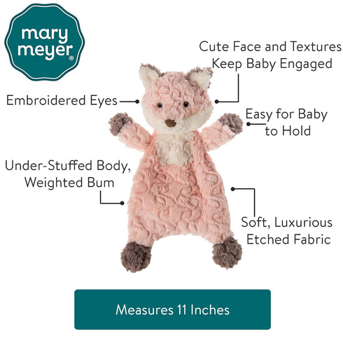 Mary Meyer Putty Nursery Lovey Soft Toy, 11-Inches, Fox