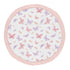 Sweet Jojo Designs Pink/Purple Shabby Chic Butterfly Girl Baby Play Mat Tummy