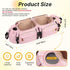 GT2, 2 Boomistry Double Stroller Organizer for Bob Duallie and Baby Jogger City Mini Double Stroller Caddy Organizers