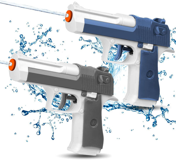 2 Pack Squirt Gun Water Blaster - Water Pistol Toys for Kids, Ideal Summer Gifts for Outdoor Shooting Game