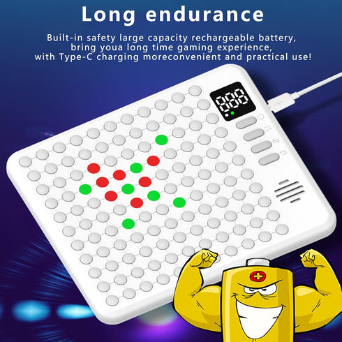 BEBESIRI 9 5-in-a-Row 4-in-a-Row, Smart Chessboard with AI Games, & Portable Electronic Board Game for Kids, Travel