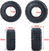 RC-Hub 4PCS 1.0" Crawler Tires, Micro Rubber Tires for 1/24 Axial SCX24 90081 AXI00001 AXI00002 AXI00005 AXI00006