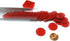 Koplow Games Red Mini Poker Chip, 7/8In Tube of 50
