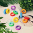 36 Sensory Toys Fidget Rings for Kids - Pcs Finger Spinner Rings for Anxiety Relief Autism ADHD, Quiet Fidgets