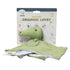 Crocodile-Themed Comforter with Rubber Teether for Infants