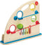 Award Winning Hape Totally Amazing Roller Derby Wooden Marble Racing Toy, Multicolor, 16.5" x 3.9" x 13"