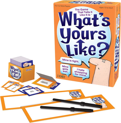 PlayMonster What's Yours Like? Hilarious Party Card Game for Ages 12+