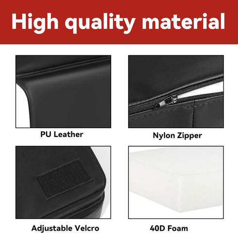 3-10 14.5"x11" HOMBYS Adjustable Salon Booster Seat for Kids Leather Children Cushion for Barber Chair, Cushion